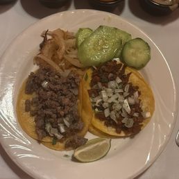 Street tacos the best and $2.00 on Tuesdays! Street tacos the best and $2.00 on Tuesdays!