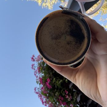 Chrome Coffee Works - bottom of iced oat vanilla latte - Coffee & Tea Near Me - Reno, Nevada Chrome Coffee Works - bottom of iced oat vanilla latte - Coffee & Tea Near Me - Reno, Nevada