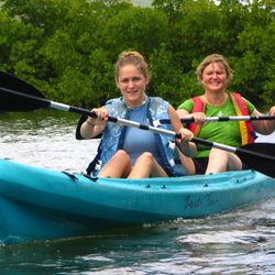 Virgin Islands Ecotours - Kayaking in St. Thomas' mangrove lagoon