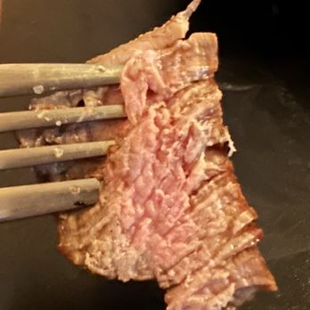 BOA Steakhouse - My filet cooked into well done dog food - Steakhouses Near Me - West Hollywood, California