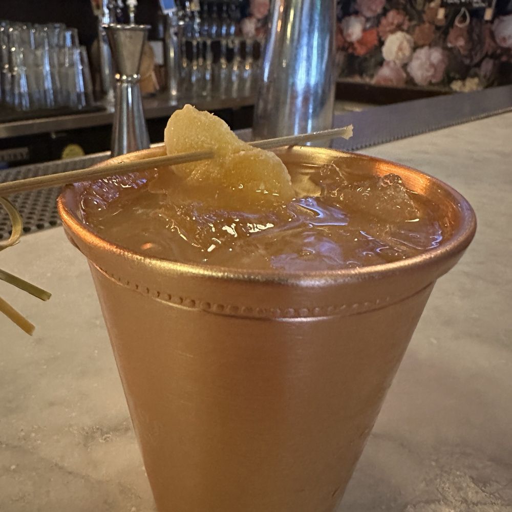 Jessica B's Copper Disco (modern Moscow mule) Jessica B's Copper Disco (modern Moscow mule)
