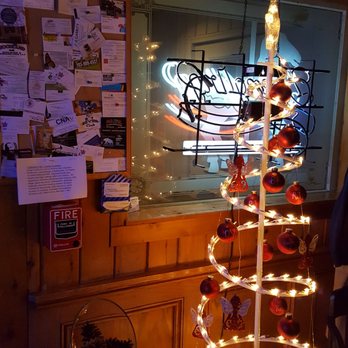 The Painted Pony Restaurant - Christmas spiral tree - New American Near Me - Bethlehem, Connecticut The Painted Pony Restaurant - Christmas spiral tree - New American Near Me - Bethlehem, Connecticut