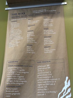 Menu photo 1 The Mixx Overland Park, KS Menu photo 1 The Mixx Overland Park, KS