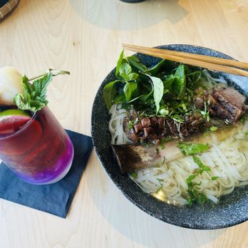 LUA Asian Fusion Eatery - smoked pho and lychee mocktail - Asian Fusion Near Me - Dana Point, California LUA Asian Fusion Eatery - smoked pho and lychee mocktail - Asian Fusion Near Me - Dana Point, California