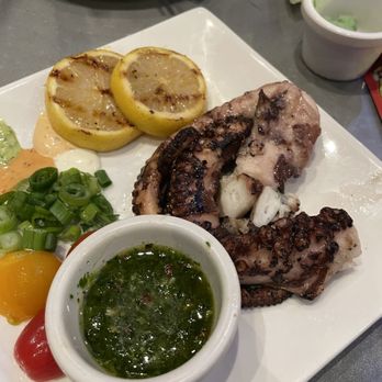 Simply Fish Seafood - Octopus appetizer. Perfectly cooked - Fish & Chips Near Me - Costa Mesa, California