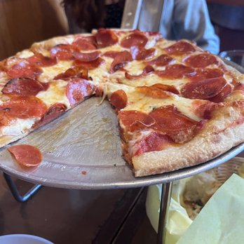 Spumoni Restaurant - Small pepperoni pizza good for 3 people - Italian Near Me - Sherman Oaks, California Spumoni Restaurant - Small pepperoni pizza good for 3 people - Italian Near Me - Sherman Oaks, California