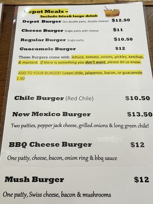 Menu photo 3 The Depot Dolores, CO
