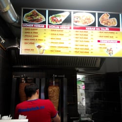 Istanbul Kebab - Nabídka a interiér prodejny