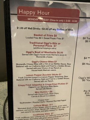 Menu photo 4 Oggi's San Diego, CA