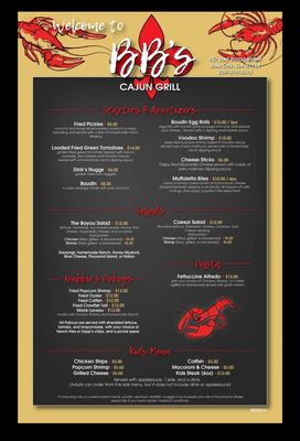 Menu photo 2 Bb’s Cajun Grill Sale City, GA