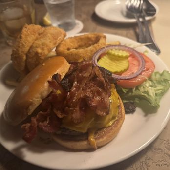 Ted's Montana Grill - George's Classic Cadillac bison burger. - Steakhouses Near Me - Alexandria, Virginia
