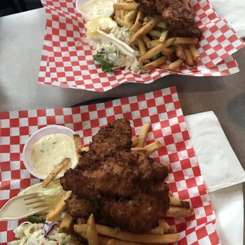Pacific Inn Pub - 2 orders of the best fish and chips ever!!! - Dive Bars Near Me - Seattle, Washington