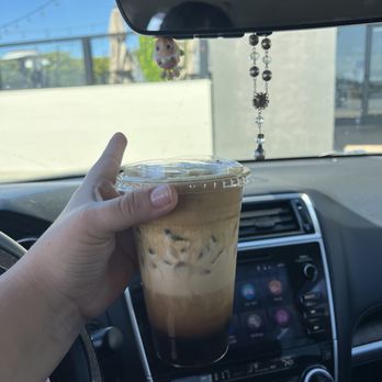 Jack's Coffee - Ice brown sugar shaken espresso with vanilla cold foam. - Coffee & Tea Near Me - Salinas, California Jack's Coffee - Ice brown sugar shaken espresso with vanilla cold foam. - Coffee & Tea Near Me - Salinas, California