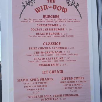 The Win-Dow Long Beach - Menu - Burgers Near Me - Long Beach, California The Win-Dow Long Beach - Menu - Burgers Near Me - Long Beach, California