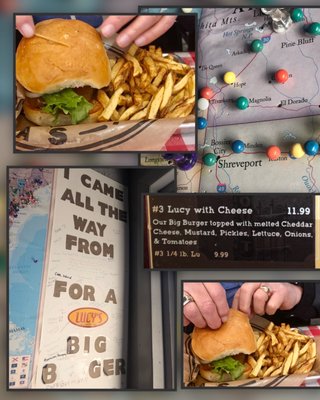 Lucy's Big Burgers by null