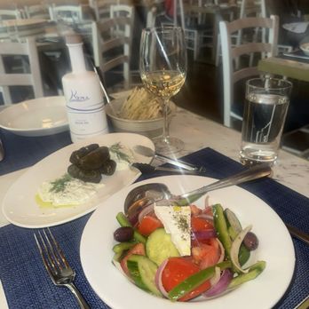 Kyma Hudson Yards - Greek Salad - Seafood Near Me - New York, New York Kyma Hudson Yards - Greek Salad - Seafood Near Me - New York, New York