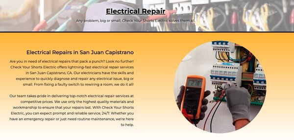 Check Your Shorts Electric Logo