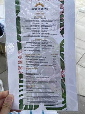 Menu photo 1 Queensbreak Restaurant Honolulu, HI Menu photo 1 Queensbreak Restaurant Honolulu, HI