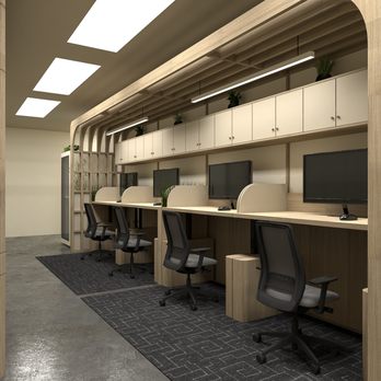 High Vibe Interiors - Gracie University design render for upcoming flex space - Interior Design Near Me High Vibe Interiors - Gracie University design render for upcoming flex space - Interior Design Near Me