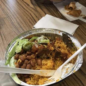 El Sabroso - Oxtail or goat plate - Latin American Near Me - New York, New York