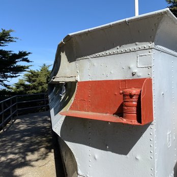 USS San Francisco Memorial - The holes along the sides are visible and a reminder. - Landmarks & Historical Buildings Near Me - San Francisco, California USS San Francisco Memorial - The holes along the sides are visible and a reminder. - Landmarks & Historical Buildings Near Me - San Francisco, California