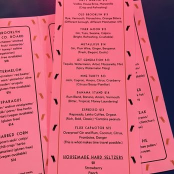 Never Say Dive - Cocktail menu - Bars Near Me - Cleveland, Ohio