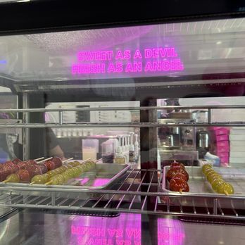 Devil & Angel Desserts - Tanghulu in case - Bubble Tea Near Me - Vallejo, California