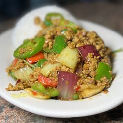 Red Rose Restaurant - Spicy Quail and Lemongrass
