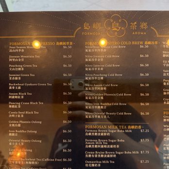 Formosa Aroma - Menu 4/16/26 - Bubble Tea Near Me - San Jose, California Formosa Aroma - Menu 4/16/26 - Bubble Tea Near Me - San Jose, California