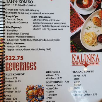 Kalinka Russian Cuisine - Menu August 2026 - Russian Near Me - Glendale, California Kalinka Russian Cuisine - Menu August 2026 - Russian Near Me - Glendale, California