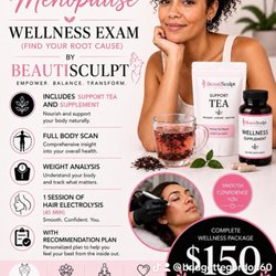 Beautiful Creations & Beautisculpt Studio - We offer both a Wellness Evaluation with an ability to to try 1 Session of Facial Hair Electrolysis for Hormonal Issues at a Discounted Rate