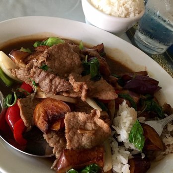 Thai Hot - Beef with eggplant - Thai Near Me - San Antonio, Texas Thai Hot - Beef with eggplant - Thai Near Me - San Antonio, Texas