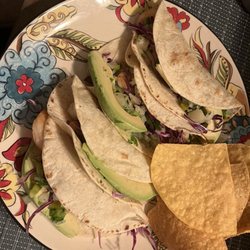 La Hacienda Del Patron Mexican Kitchen - My recommendation the shrimp tacos