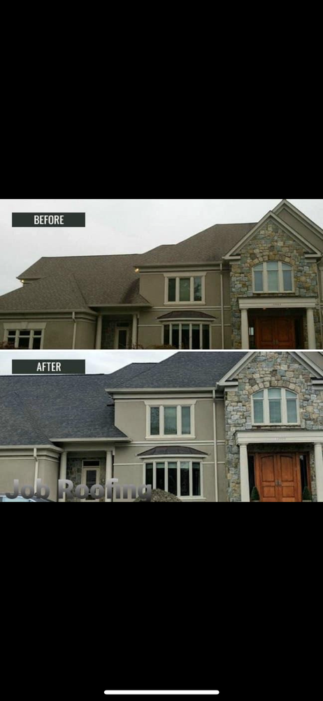 Slide of Job Roofing