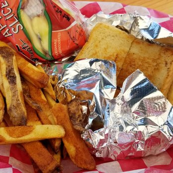 The Gangplank - Kid's grilled cheese w/ fries and apple slices - Bars Near Me - St Ignace, Michigan The Gangplank - Kid's grilled cheese w/ fries and apple slices - Bars Near Me - St Ignace, Michigan