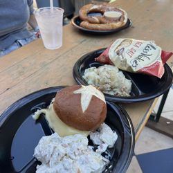 King Ludwigs Biergarten - Rueben, hot & cold potato salad