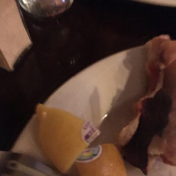 Rustique Pizza - Pizza was over spiced and over salted, lemon with stickers... shame. - Pizza Near Me - Jersey City, New Jersey