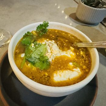 Blanco Cocina + Cantina - Chicken Tortilla Soup (very brothy. Not cheesy or creamy) - Tacos Near Me - Tucson, Arizona Blanco Cocina + Cantina - Chicken Tortilla Soup (very brothy. Not cheesy or creamy) - Tacos Near Me - Tucson, Arizona