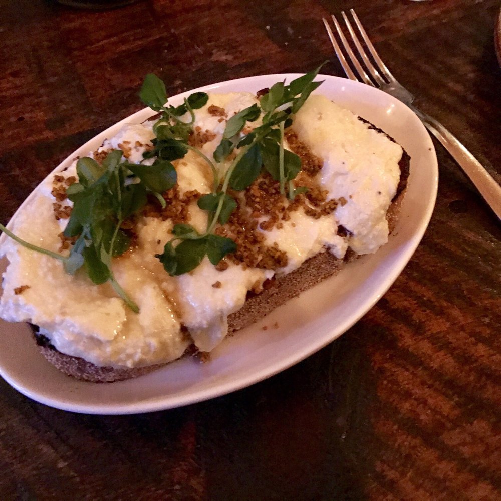 Gypsy Kitchen - "Tosta" with ricotta and honey - Spanish Near Me - Atlanta, Georgia