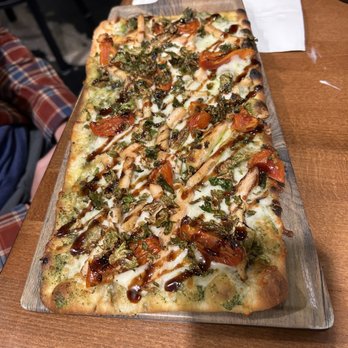 Gaston Brewing Restaurant - Pollo Italiano Flatbread Pizza! - Brewpubs Near Me - Fayetteville, North Carolina Gaston Brewing Restaurant - Pollo Italiano Flatbread Pizza! - Brewpubs Near Me - Fayetteville, North Carolina