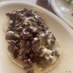 Skirt steak tacos. Best taco meat ever!