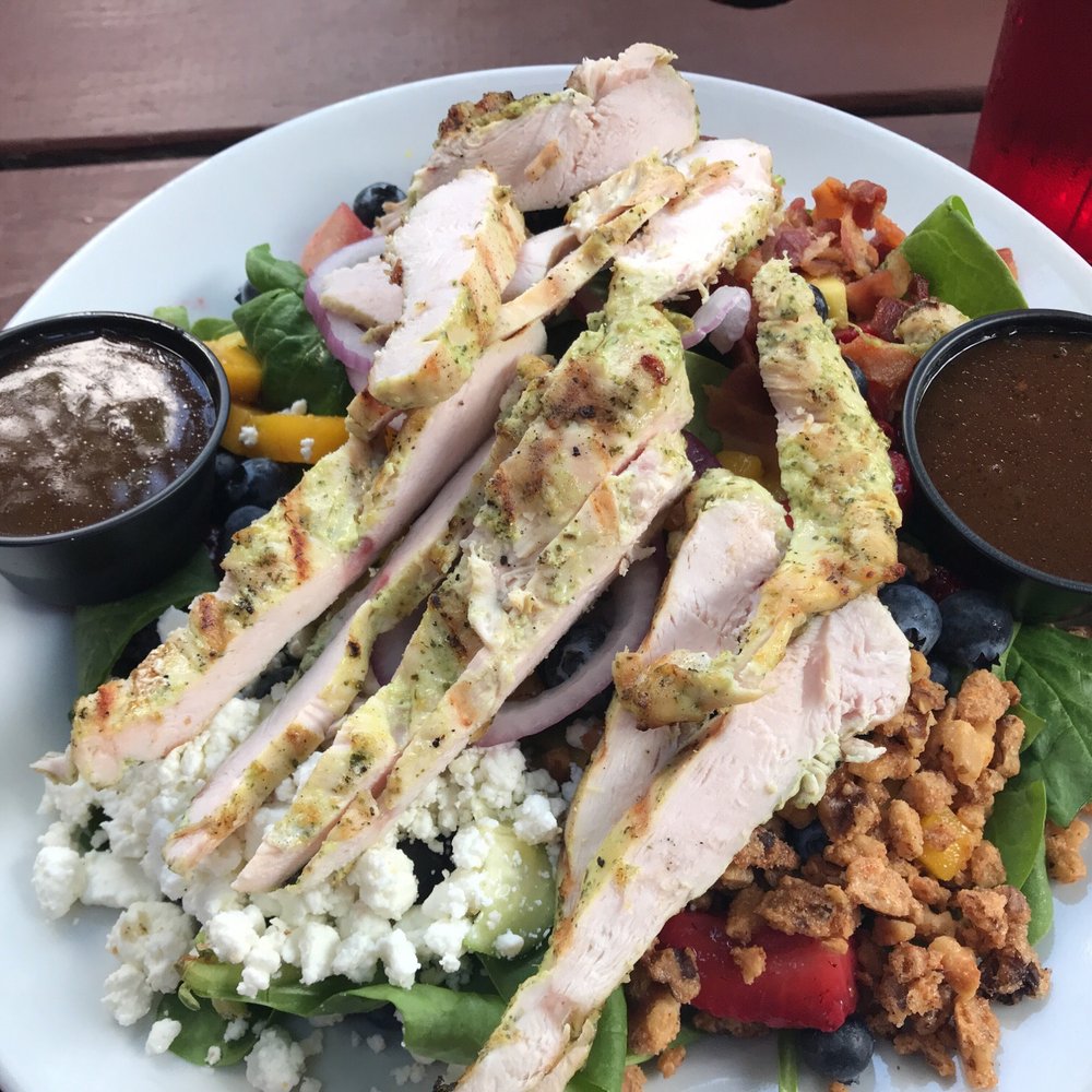 Cedar Creek - Harvest salad with chicken - Bars Near Me - Houston, Texas Cedar Creek - Harvest salad with chicken - Bars Near Me - Houston, Texas