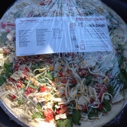 Papa Murphy's - Garlic chicken pizza with tomatoes