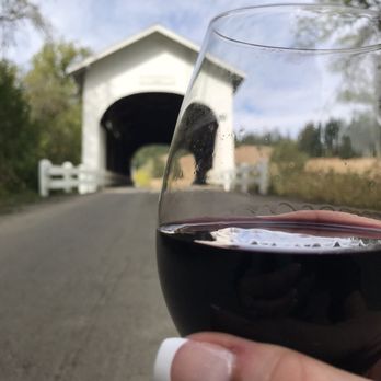 Harris Bridge Vineyard - Covered bridge and - Wineries Near Me - Philomath, Oregon Harris Bridge Vineyard - Covered bridge and - Wineries Near Me - Philomath, Oregon