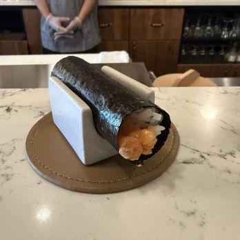 Handroll Bar Rolling - Spicy Salmon - Japanese Near Me - New York, New York