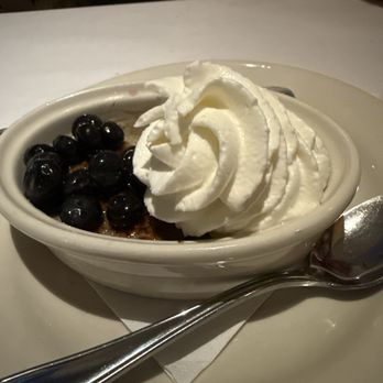 Bonefish Grill - Blueberry crème brûlée - Seafood Near Me - Vero Beach, Florida