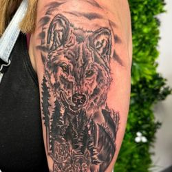 Fine Ink Studios - East Colonial - Shoulder piece