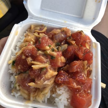 Ono Seafood - Miso Ahi & Shoyu Ahi w/ White Rice - Seafood Near Me - Honolulu, Hawaii Ono Seafood - Miso Ahi & Shoyu Ahi w/ White Rice - Seafood Near Me - Honolulu, Hawaii