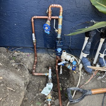 Silicon Valley Plumbing Services - New prv 3/4 ,bypass, 3 shut off valves, moen shut off and hose bibs installed - Plumbing Near Me Silicon Valley Plumbing Services - New prv 3/4 ,bypass, 3 shut off valves, moen shut off and hose bibs installed - Plumbing Near Me
