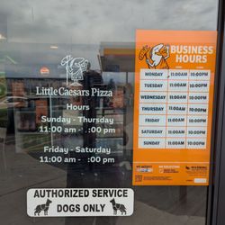 Little Caesars - Hours